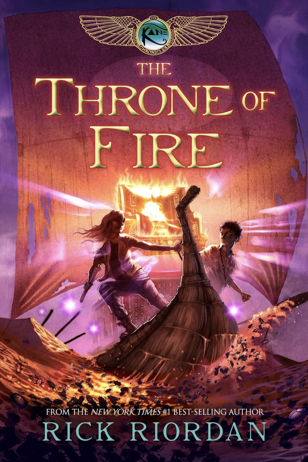 Kane Chronicles, The, Book Two: Throne of Fire, The-Kane Chronicles, The, Book Two: 2 Rick Riordan