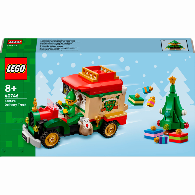Конструктор LEGO Iconic Вантажівка Санти (40746)