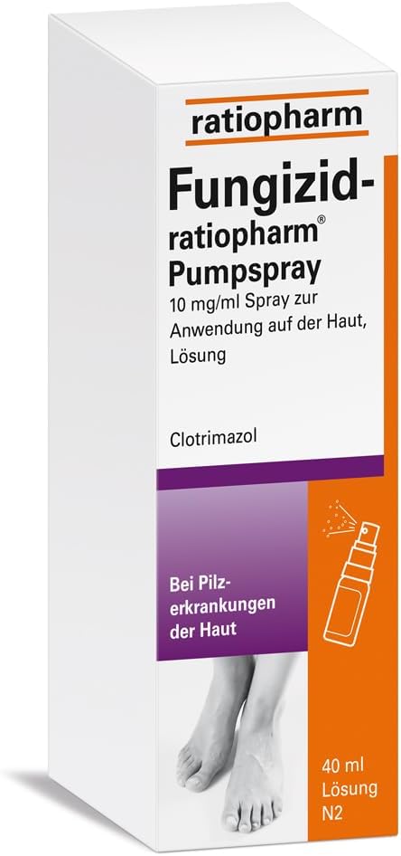 Fungizid ratiopharm Протигрибковий Спрей - 40 мл