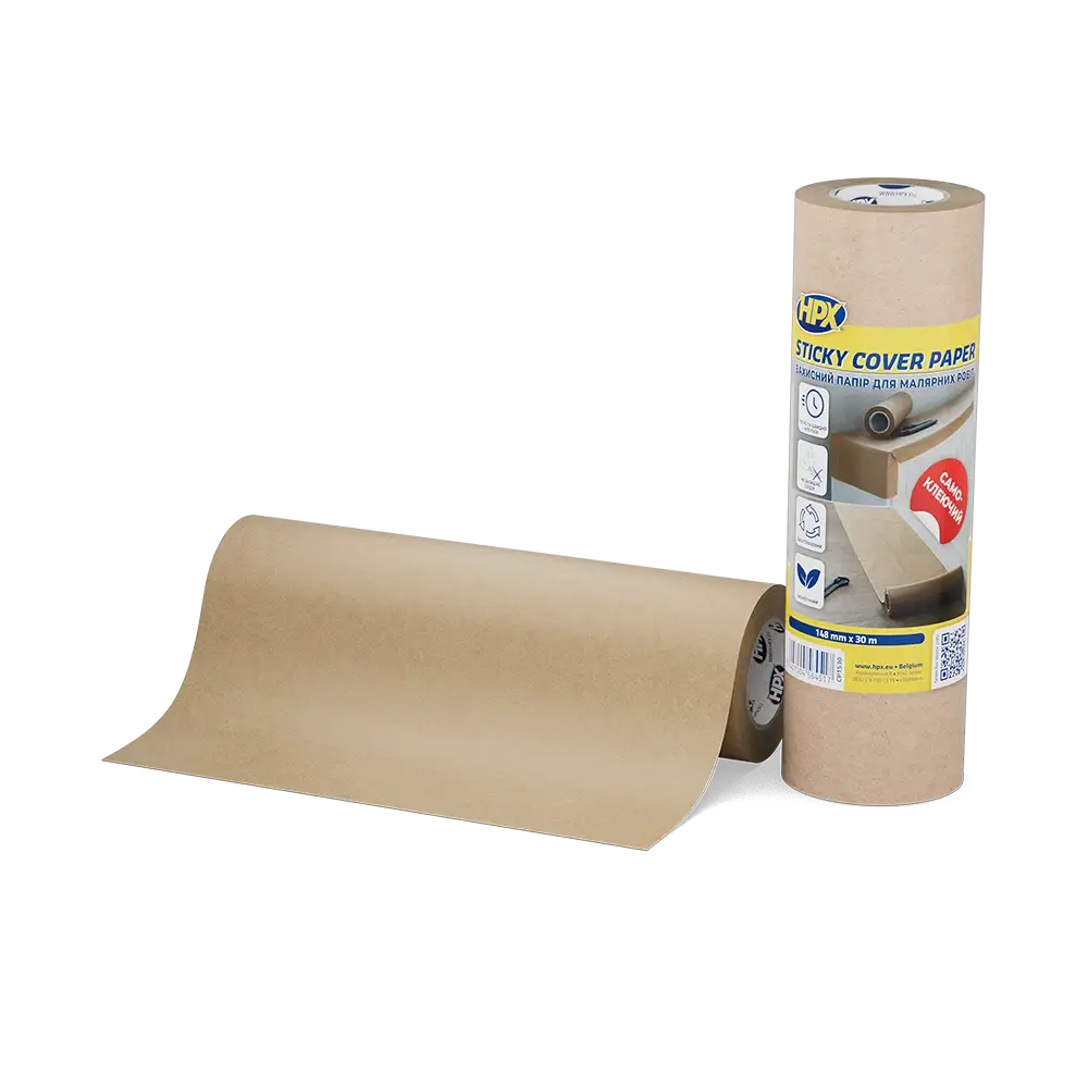 Самоклеючий захистний папір HPX STICKY COVER PAPER