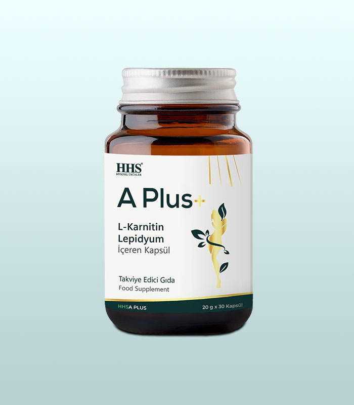 A Plus L-Carnitine Lepidium Bitkisel Kapsül