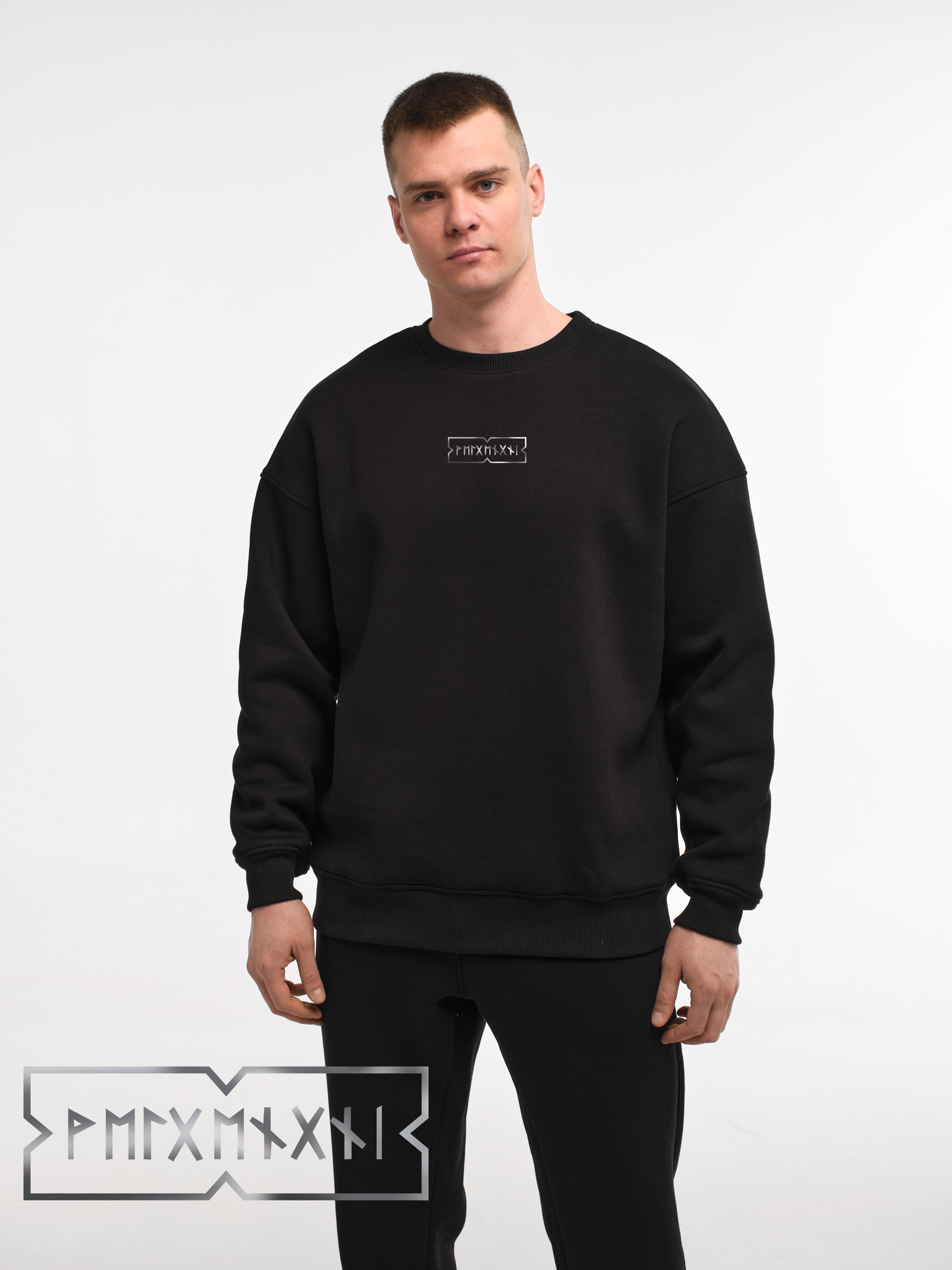 SWEATSHIRT "VELGENGNI" | BLACK EMOTION | XS1