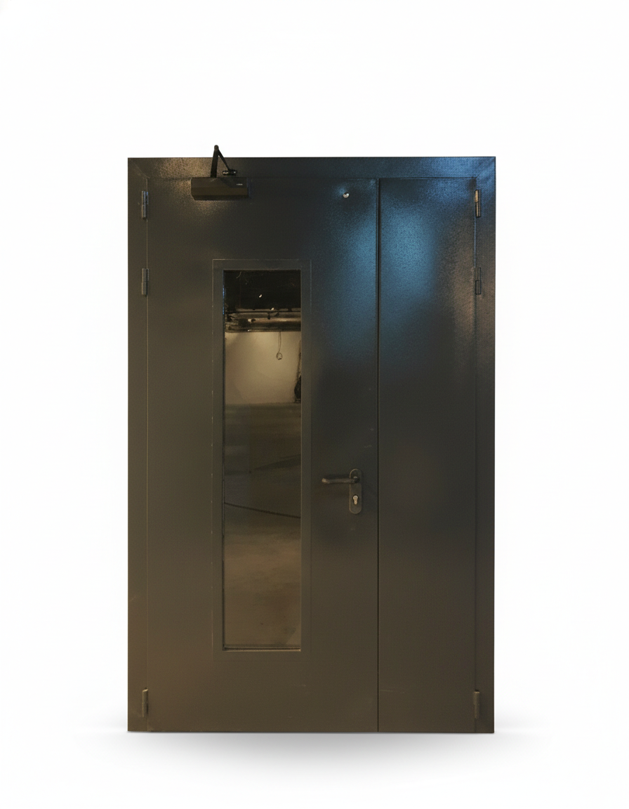 Двері протипожежні ЕІ-30 зі склінням