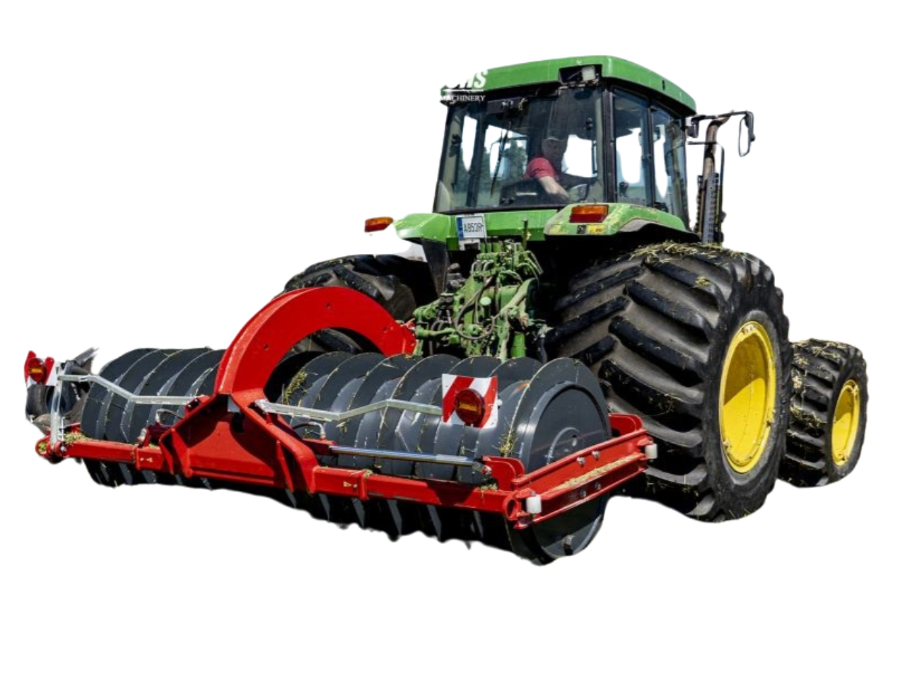 Роллер для ущільнення силосу/зеленої маси, причіп або навісний до трактора