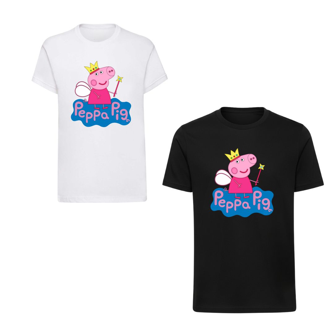 Дитяча футболка з принтом Свинка Пепа