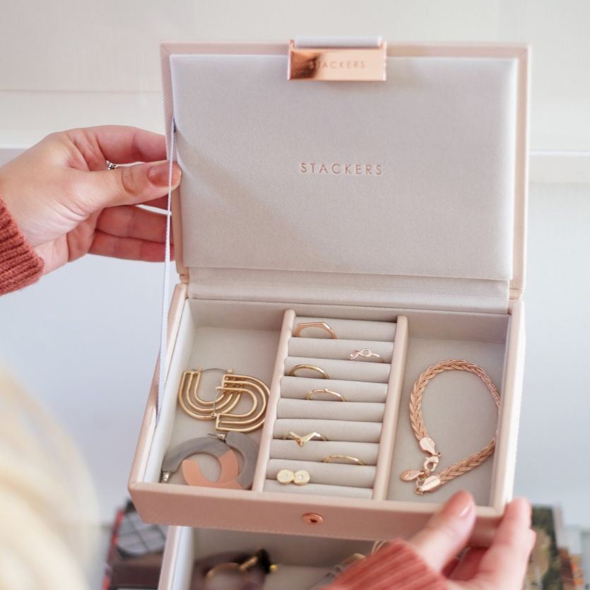 Скринька для прикрас Stackers Blush & Rose Gold, 12,5*18*4 см, 73765