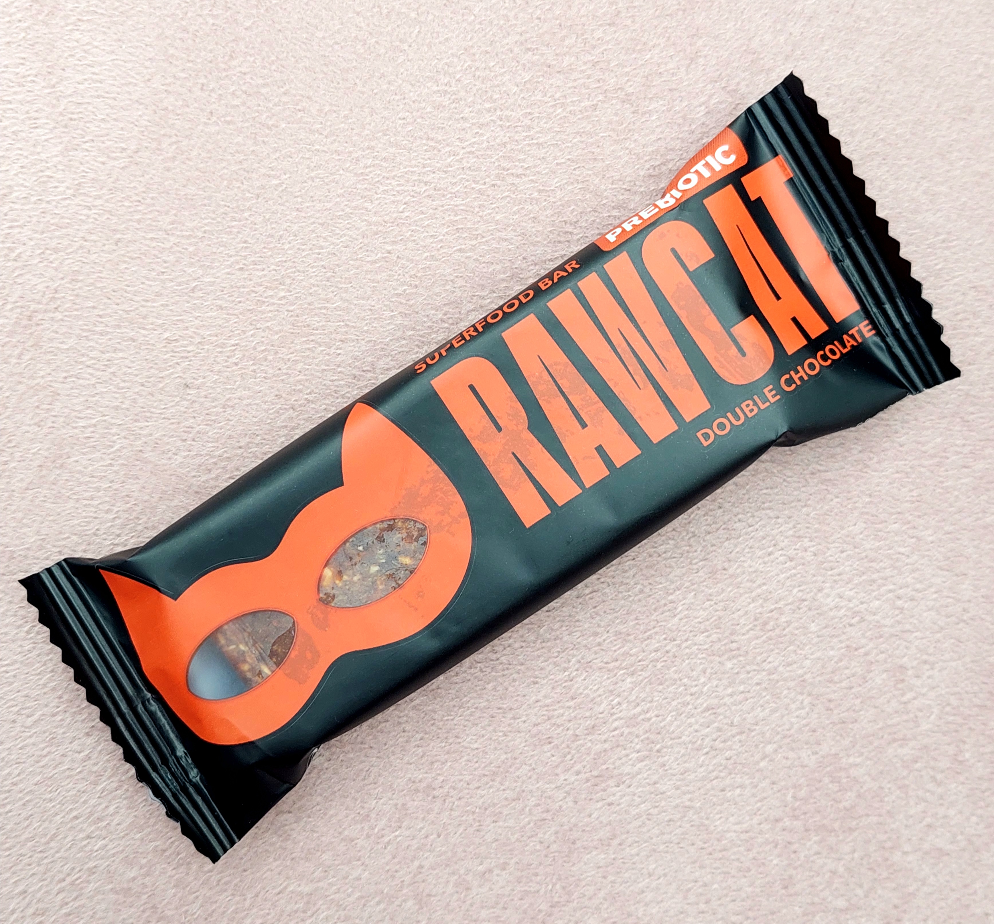 Батончик "Подвійний шоколад" RawCat 35г