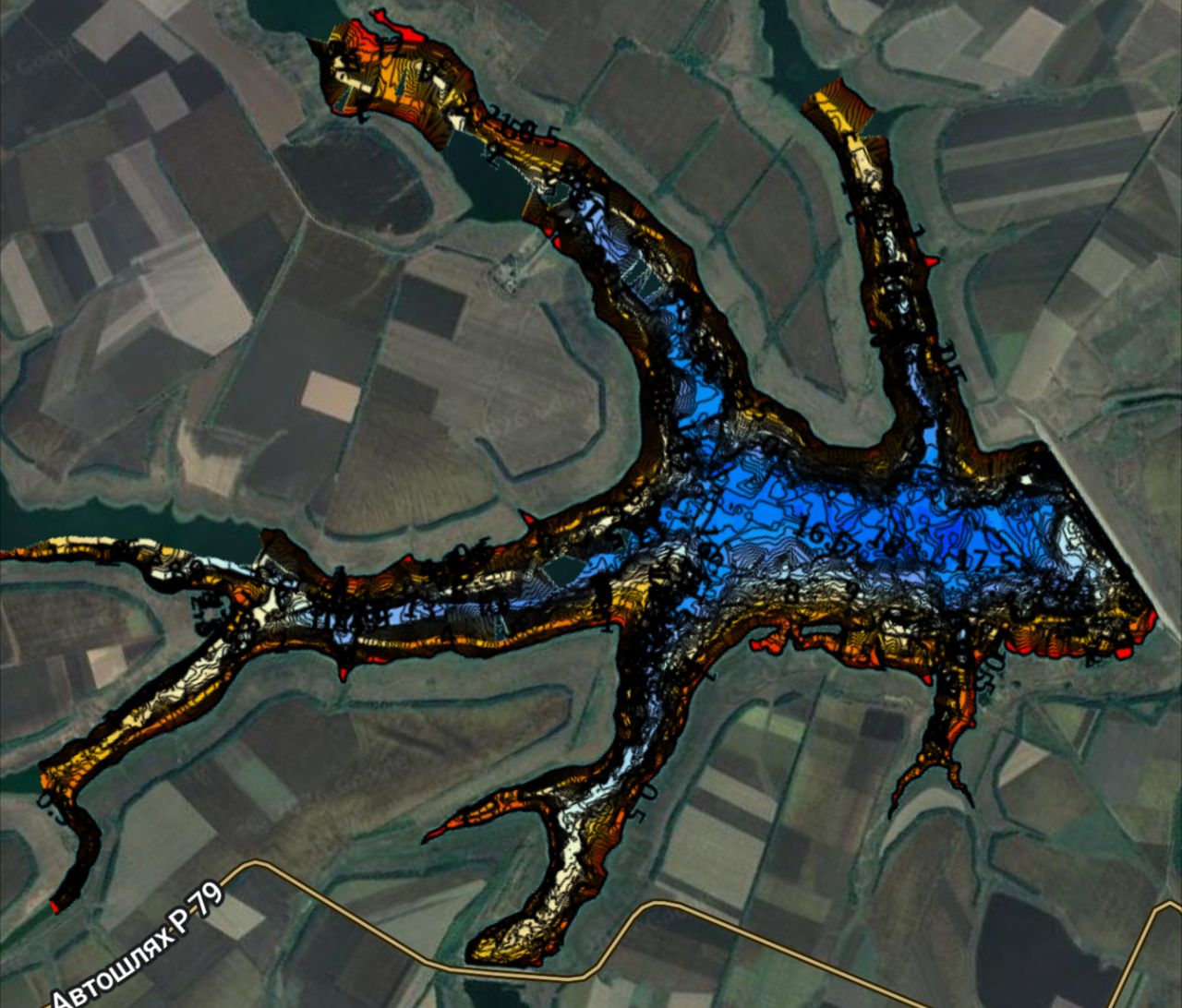 Краснопавлівське Водосховище