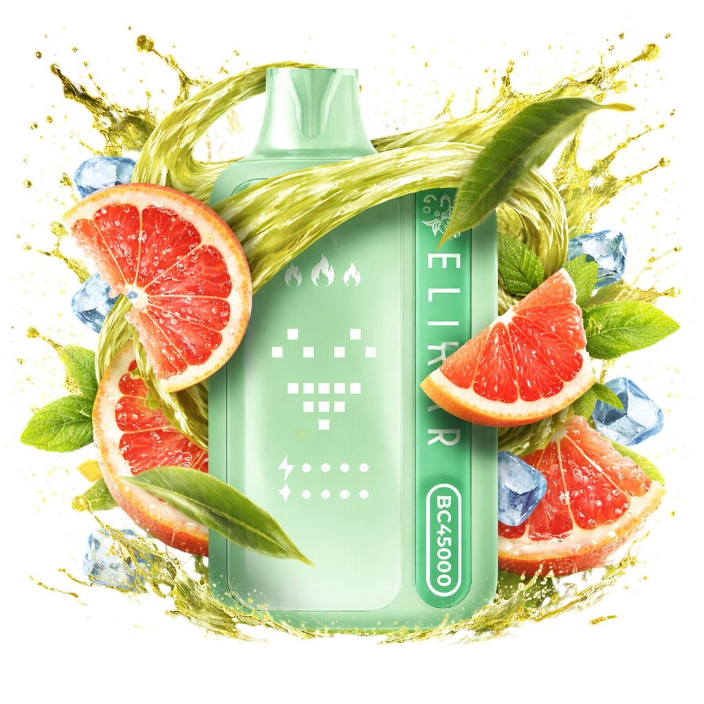 Elf bar BC 45000 Grapefruit Green Tea (Грейпфрут Зелений чай)