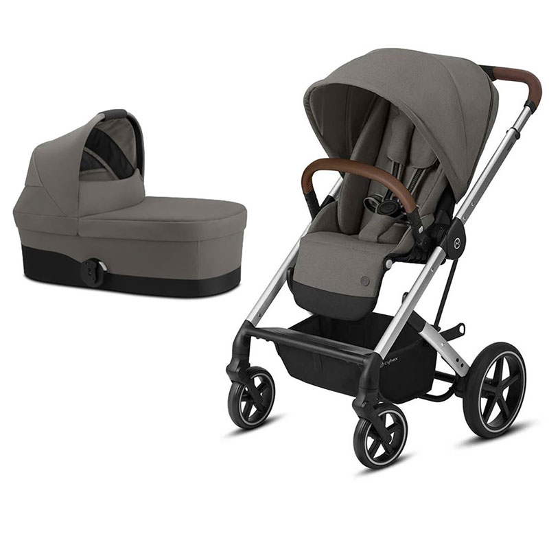 Коляска Cybex Balios S Lux SLV 2 в 1 Soho Grey