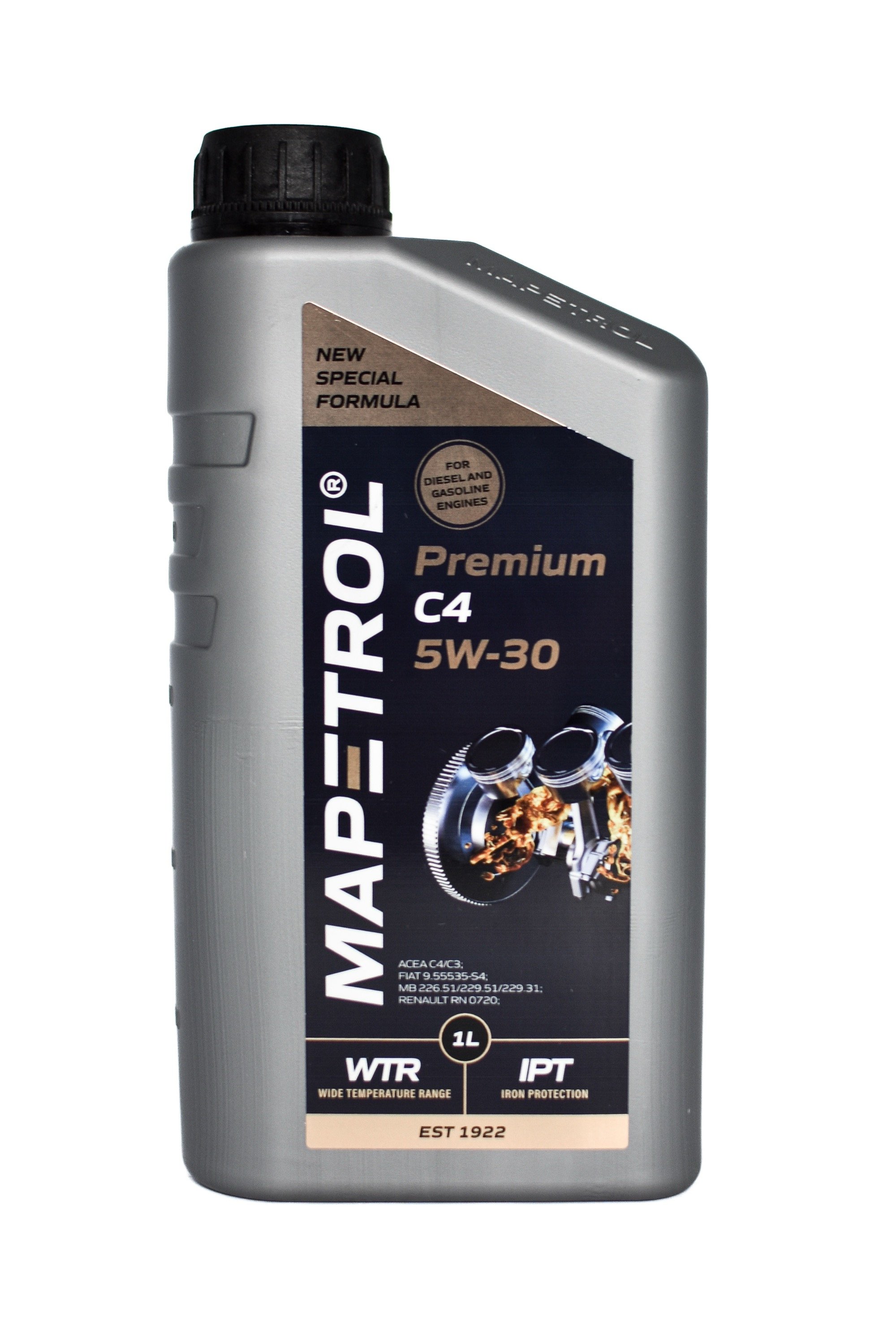 Олива моторна MAPETROL PREMIUM C4 5W-30 1L