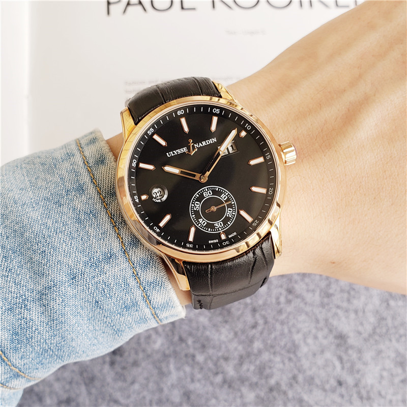Ulysse Nardin Dual Time Manufacture 42mm 18k blaken