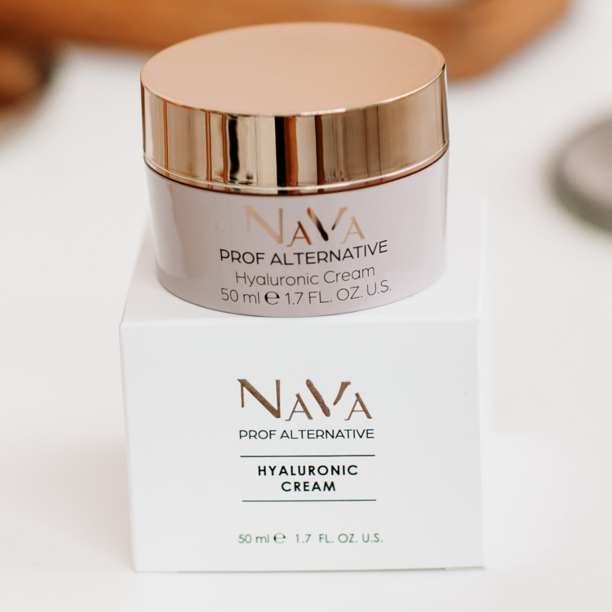 Крем для обличчя Гіалуронік 50 мл Hyaluronic Cream NaVa PROF ALTERNATIVE