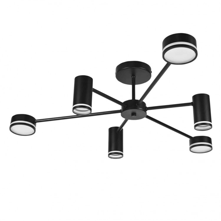 Світильник стельовий Ardero ML486-6 під лампу чорний