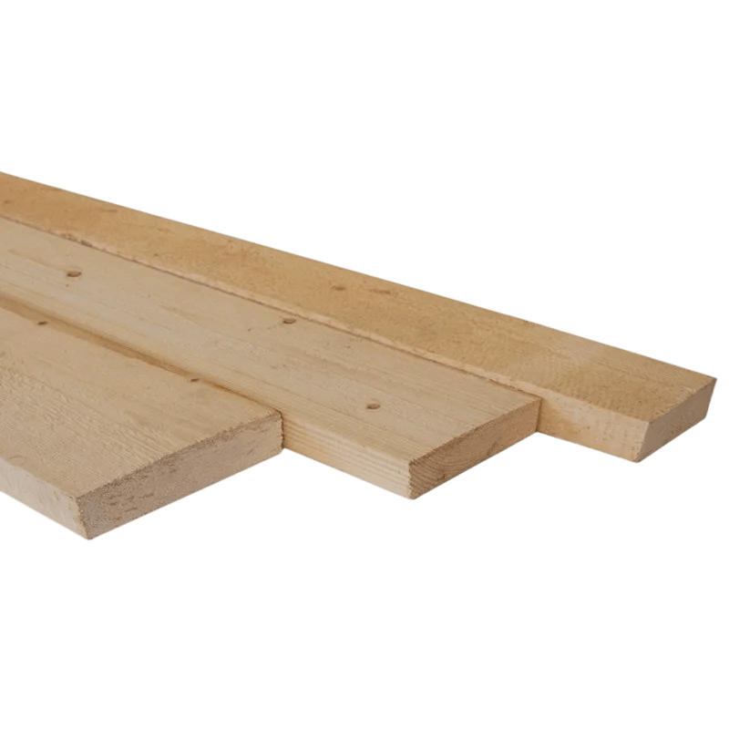 Дошка обрізна сосна 25*120*6000 мм