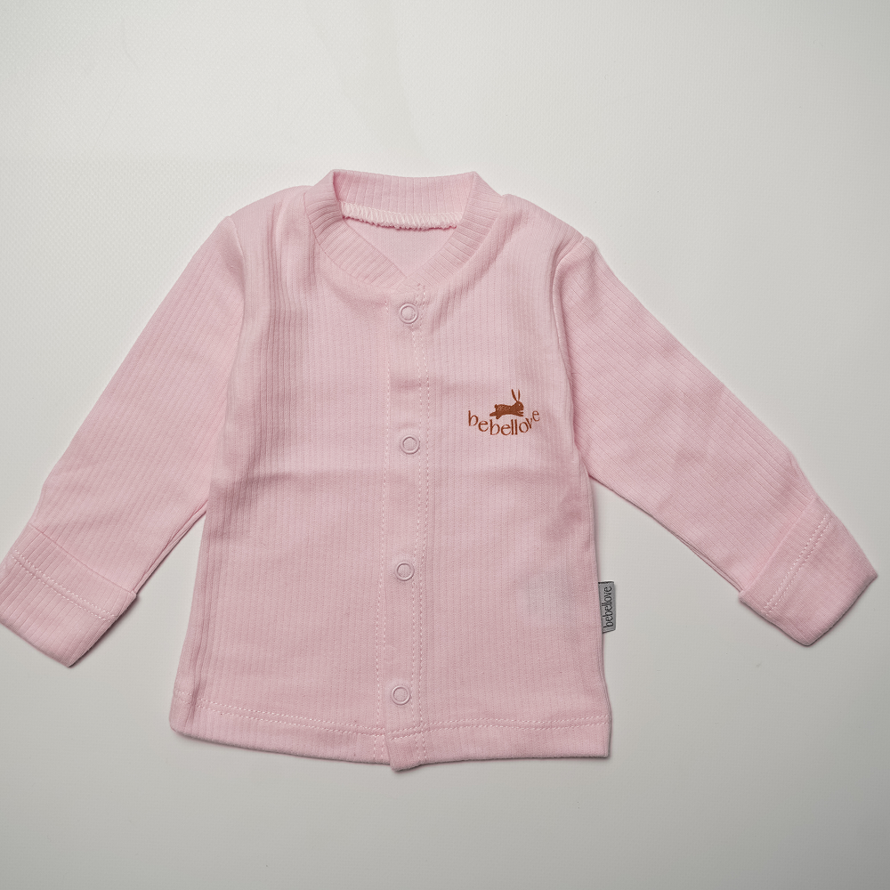 Кофтинка в пологовий 56-62 (0-3м.), рожевий