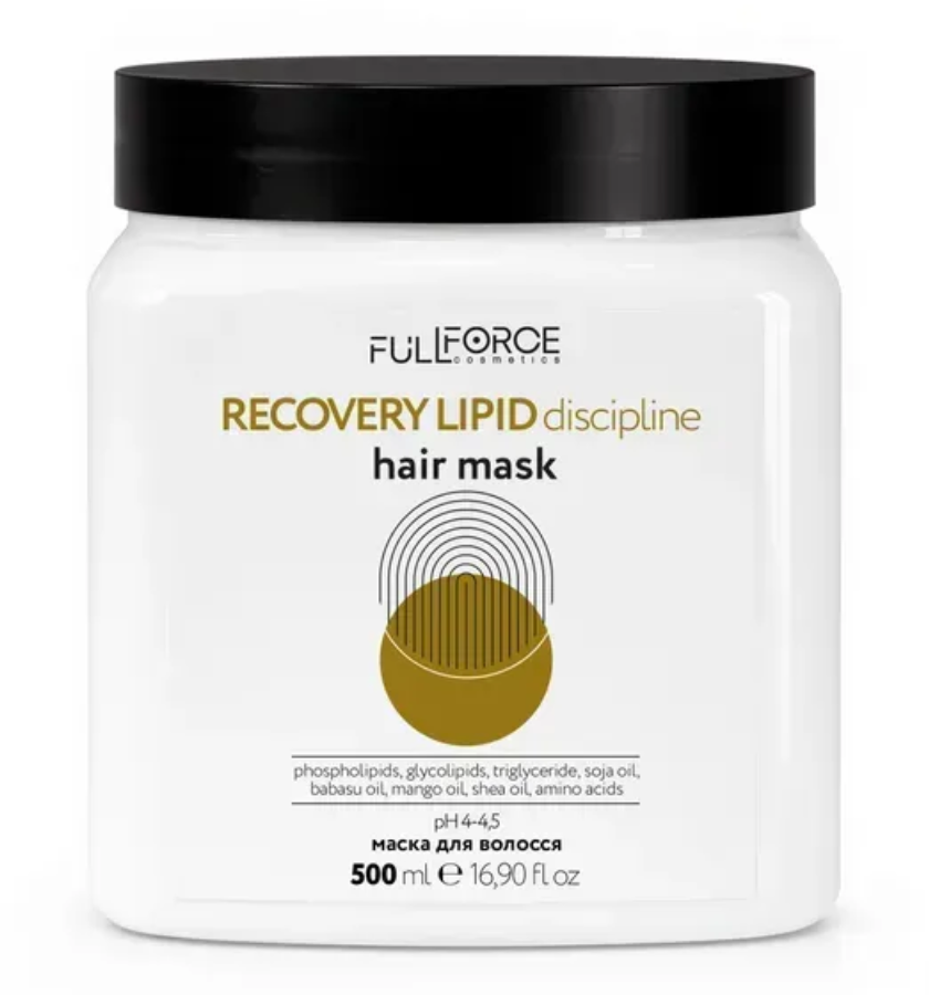 Відновлююча ліпідна маска для сухого волосся RECOVERY LIPID DISCIPLINE DRY HAIR, 500 ml