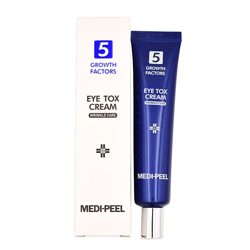 Омолоджуючий ліфтинг-крем для повік із пептидним комплексом MEDI-PEEL 5 Growth Factors Eye Tox Cream 