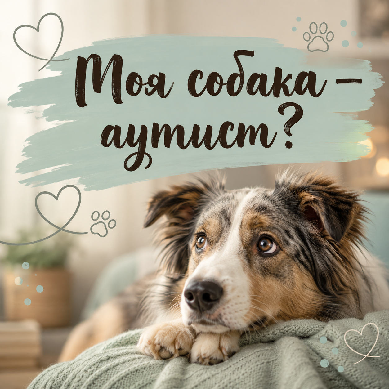 Моя собака аутист