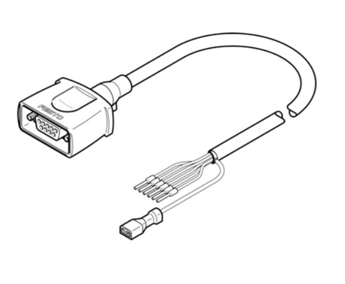 Кабель двигуна NEBM-S1G9-E-5-Q5-LE6