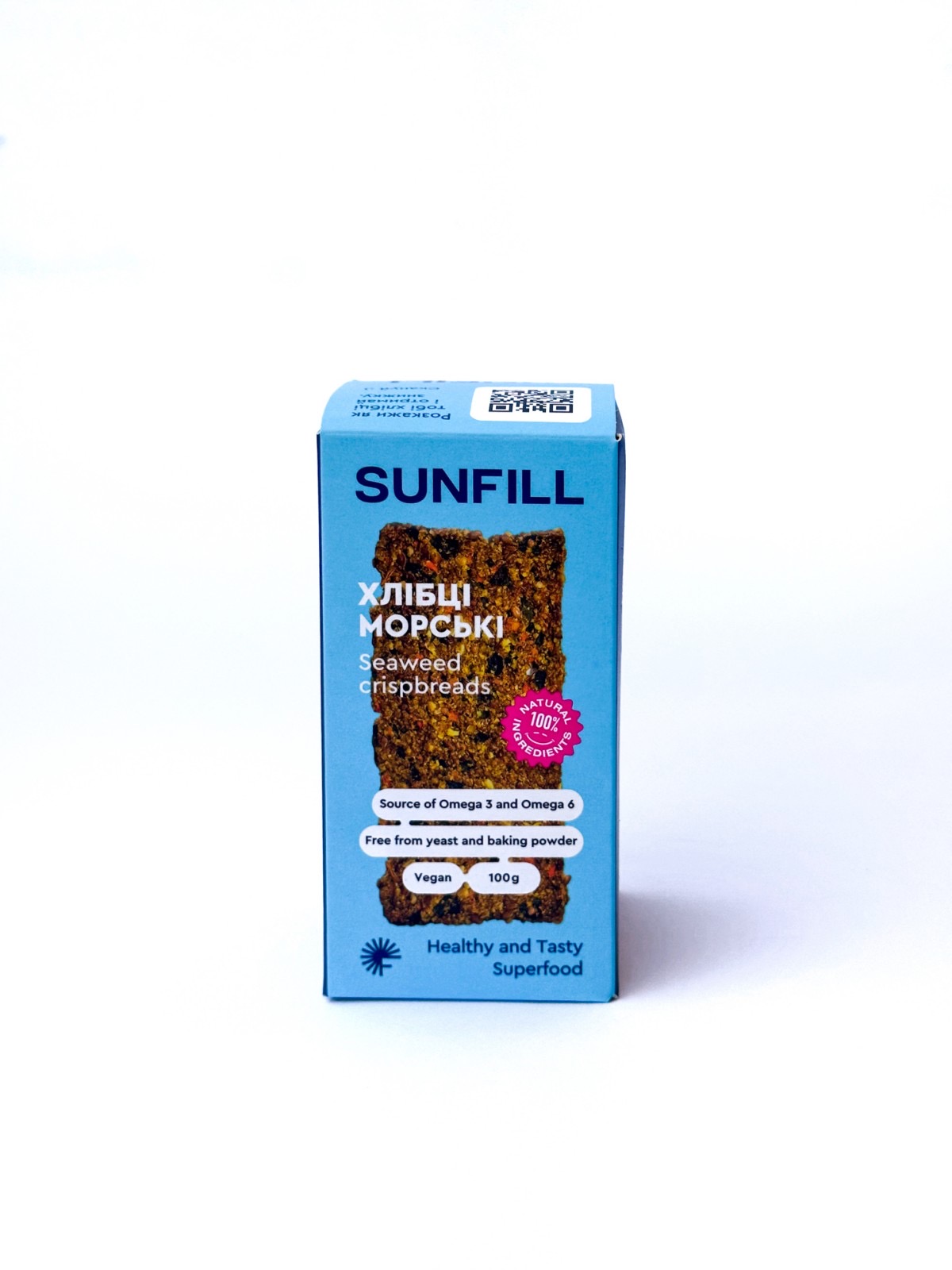 Хлібці морські - Sunfill, 100 г