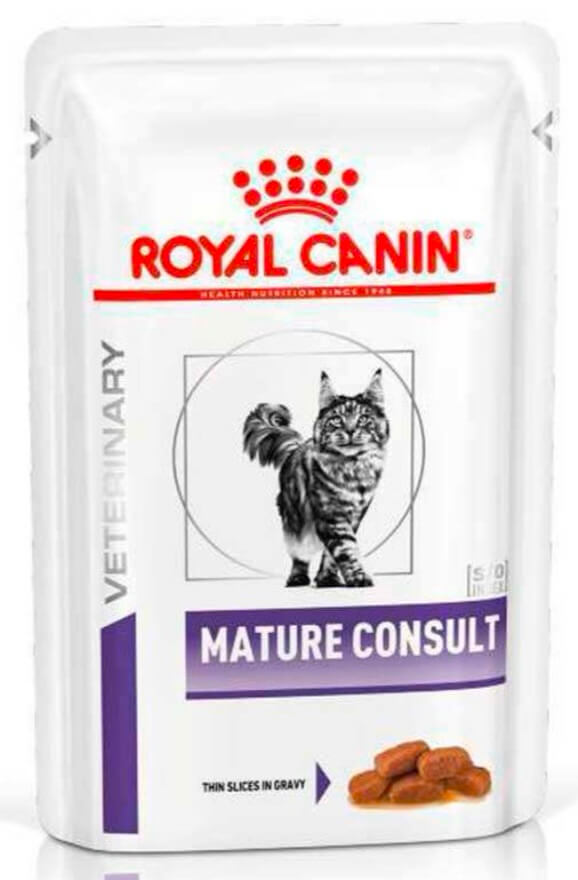 Роял Канін консерва д/котів MATURE CONSULT CAT (шматочки у соусі) 0.85г.