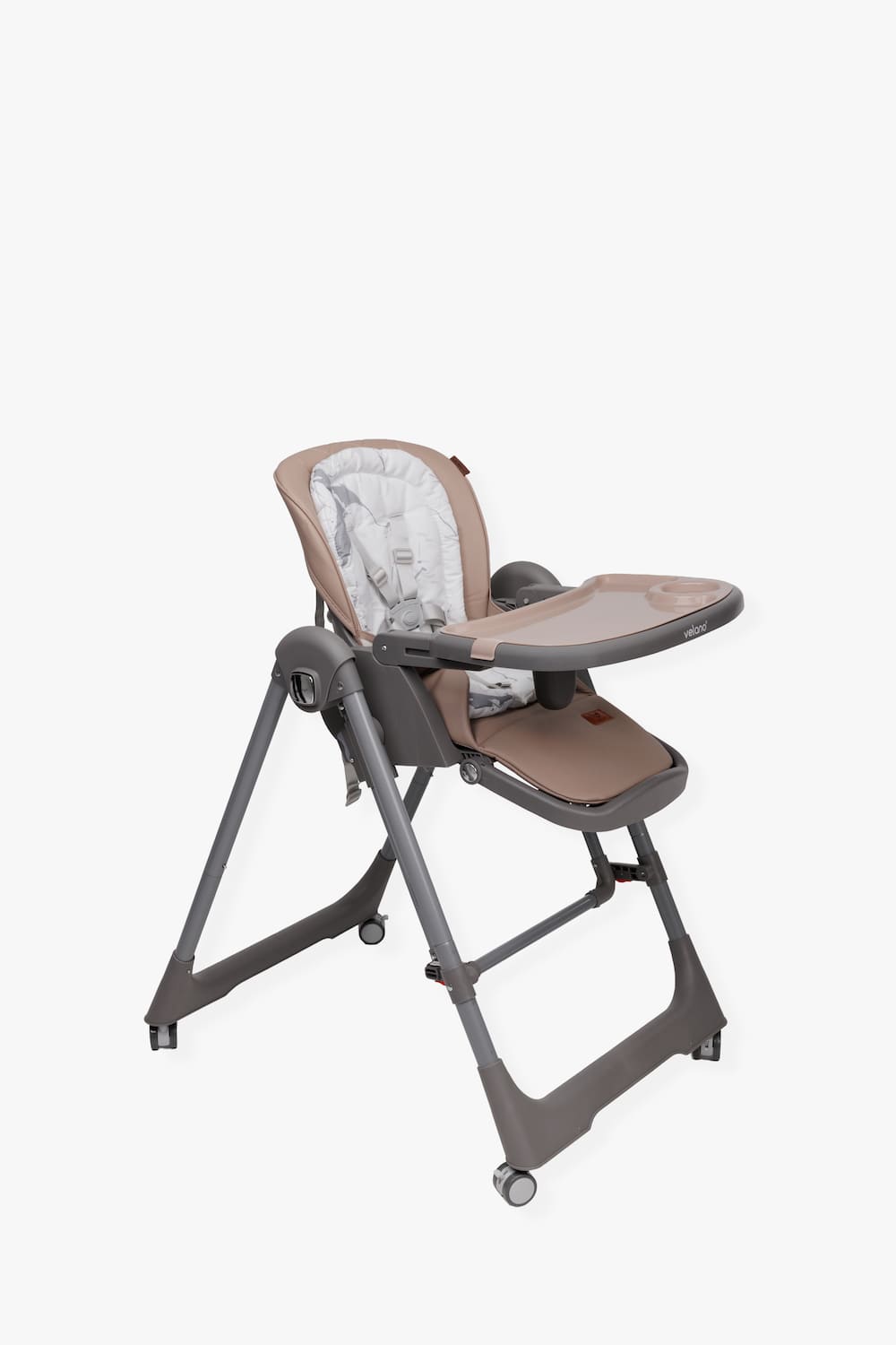 Стілець для годування дитини VELANO Nomi 2 в 1 (Коричневий)