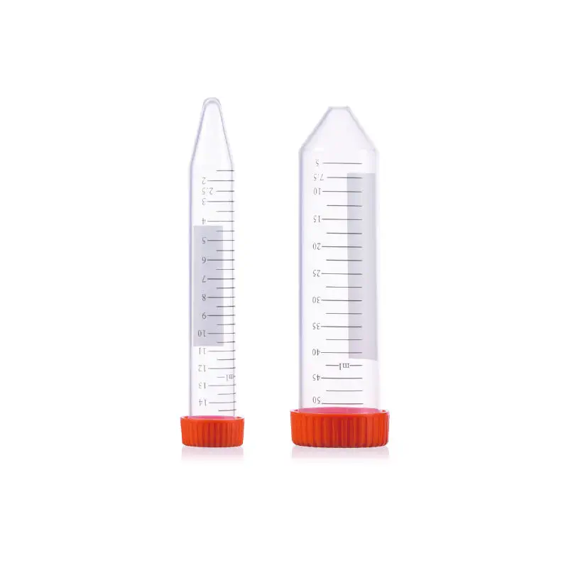 Laboratory test tube with screw cap