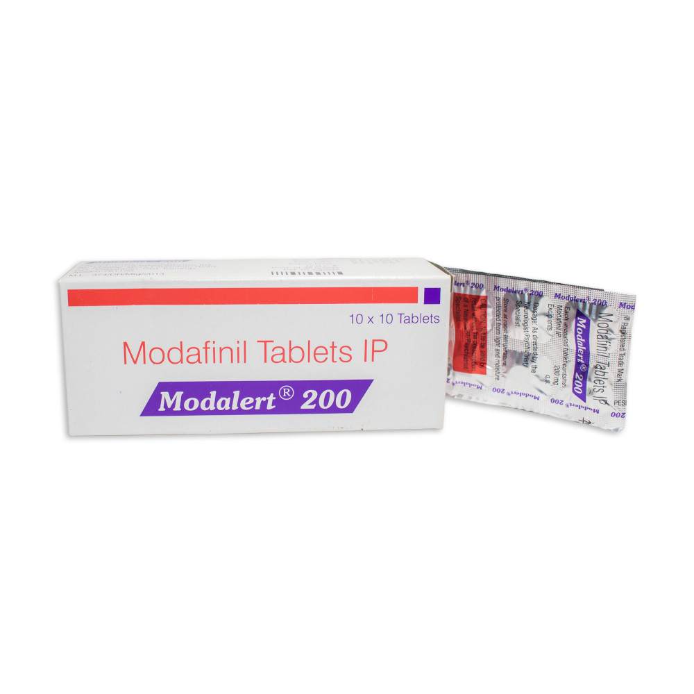 Modalert 200 Modafinil (пластина 10 таблеток)