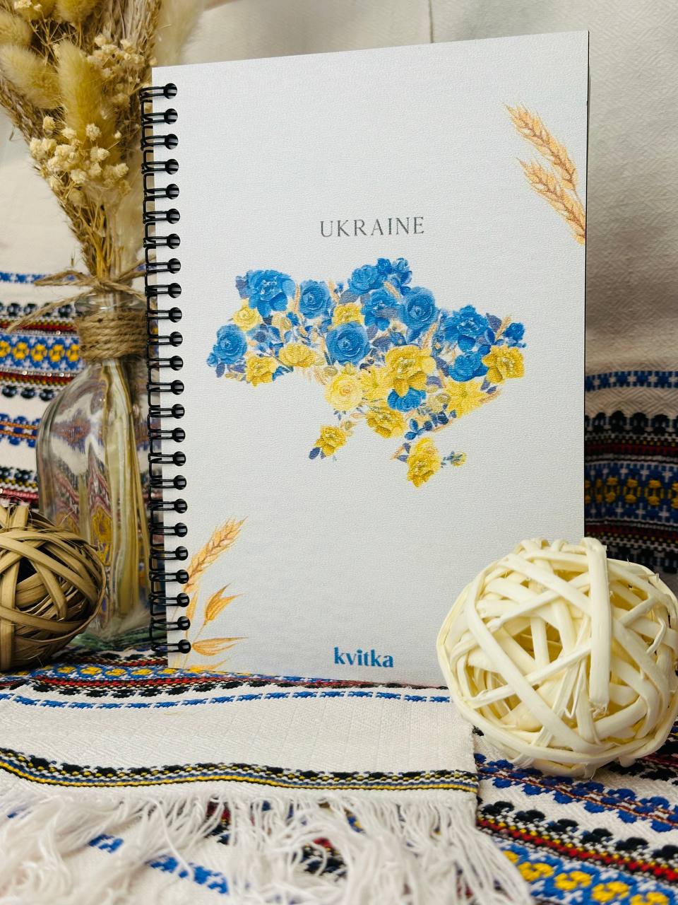 Блокнот "Україна в квітках" | Carnet "L'Ukraine en fleurs"