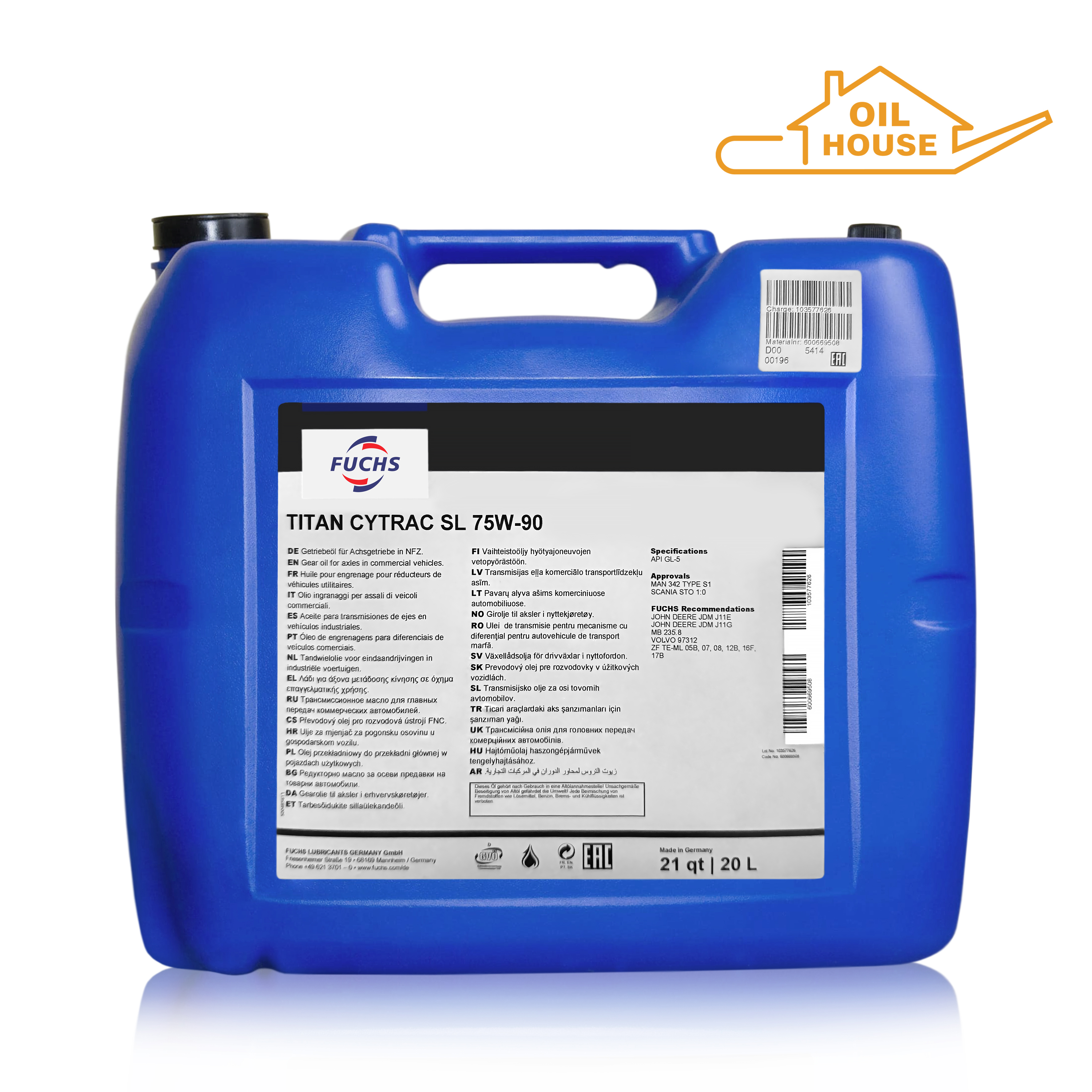 TITAN CYTRAC SL 75W-90