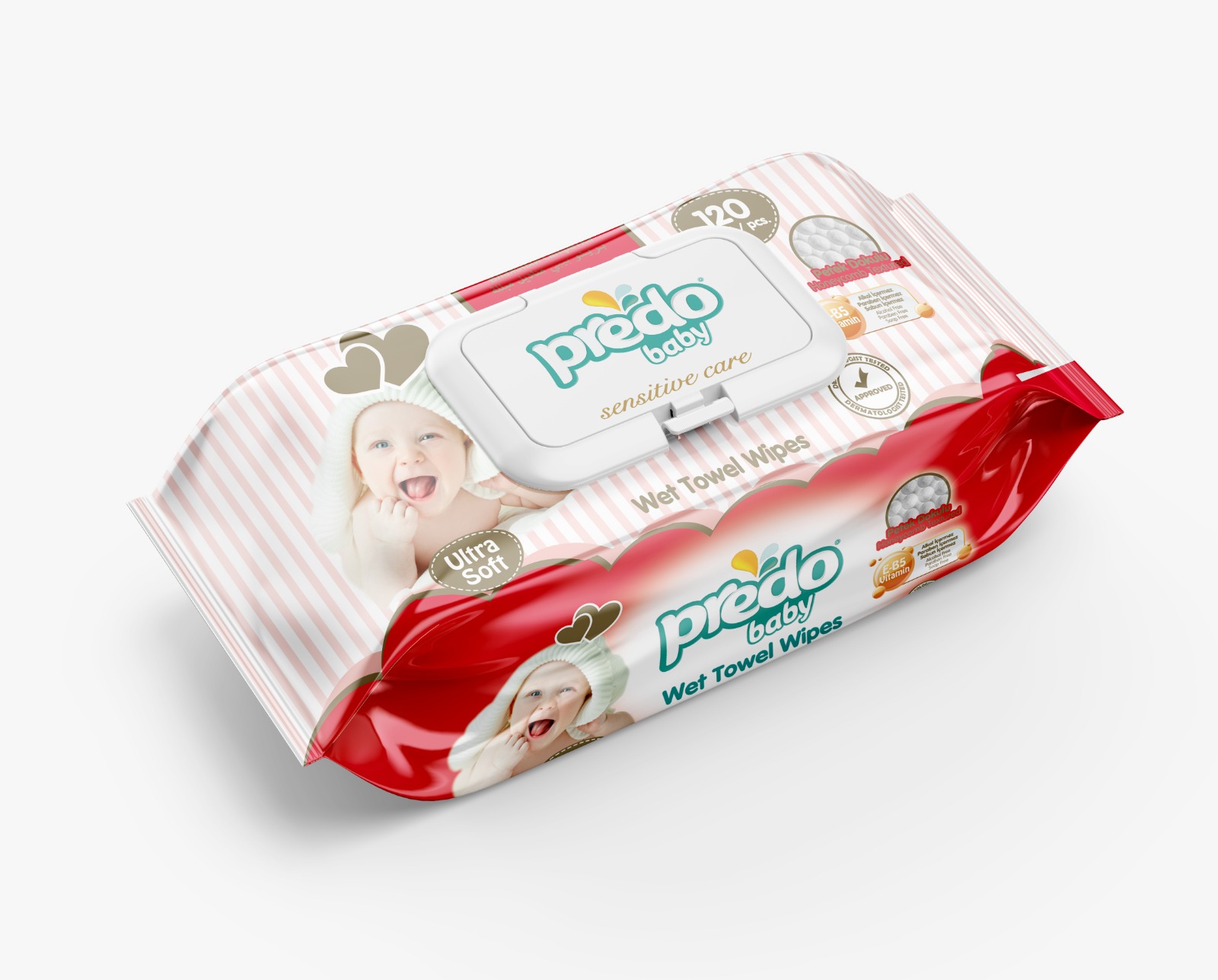 Predo Baby Sensitive Care Ultra Soft 120 szt.