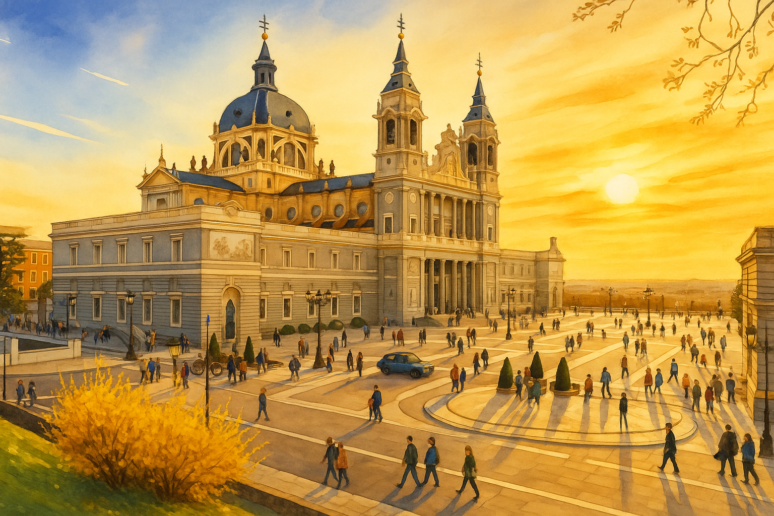 Мадрид: золоте світло іспанського сонця, шепіт розаріїв та велич королівських площ