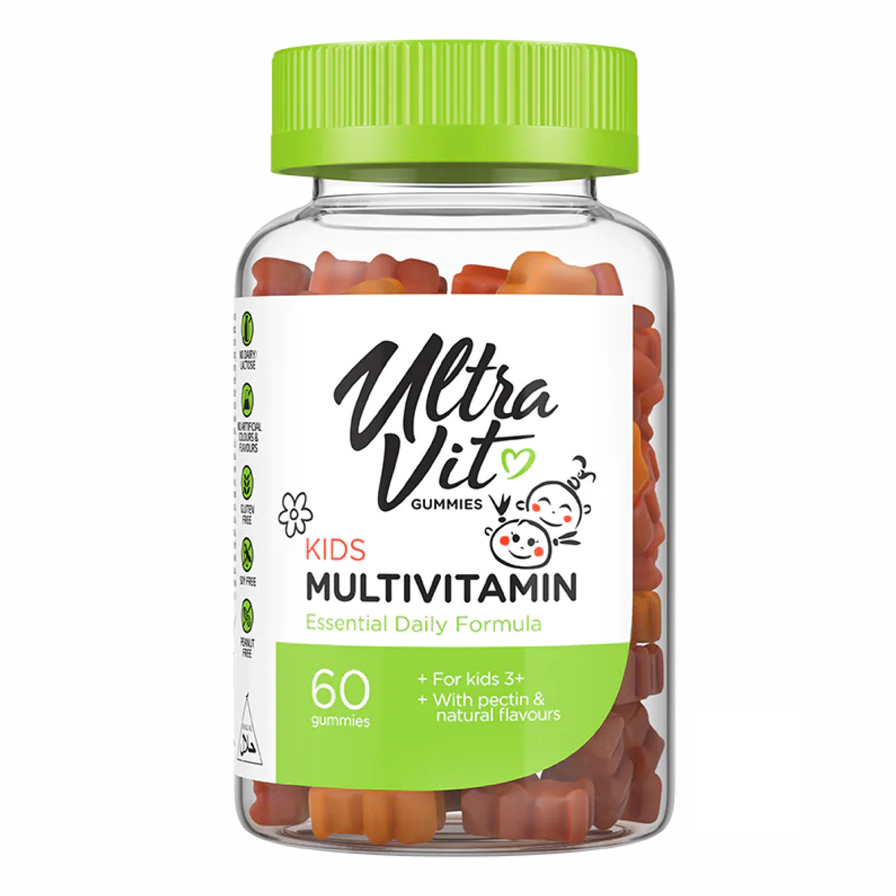 Дитячі мультивітаміни, Kid's Multivitamin - 60 gummies