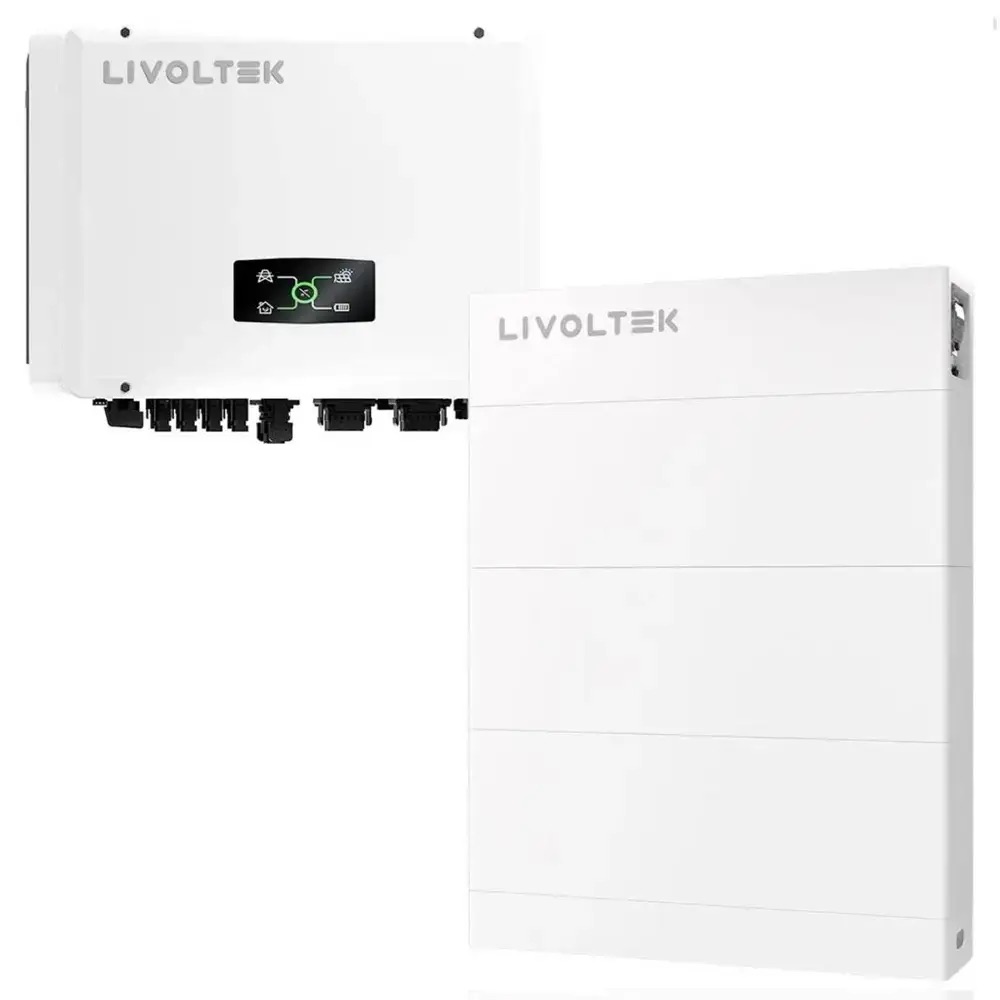 Гібридний інвертор Livoltek 10кВт All-in-One ESS, 3 фази, АКБ 10кВт/г + BMS