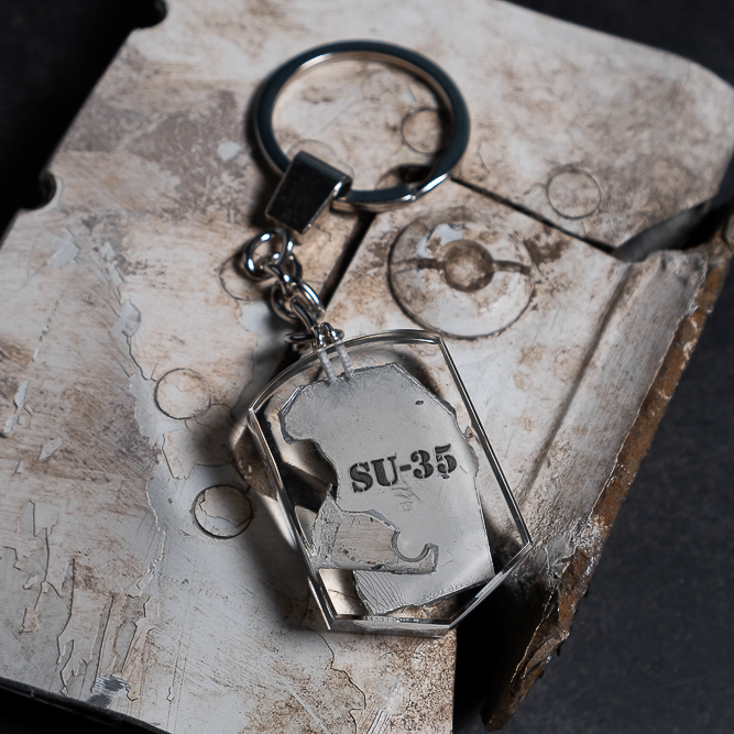 Su-35s keychain, the most expensive russian fighter jet trophy