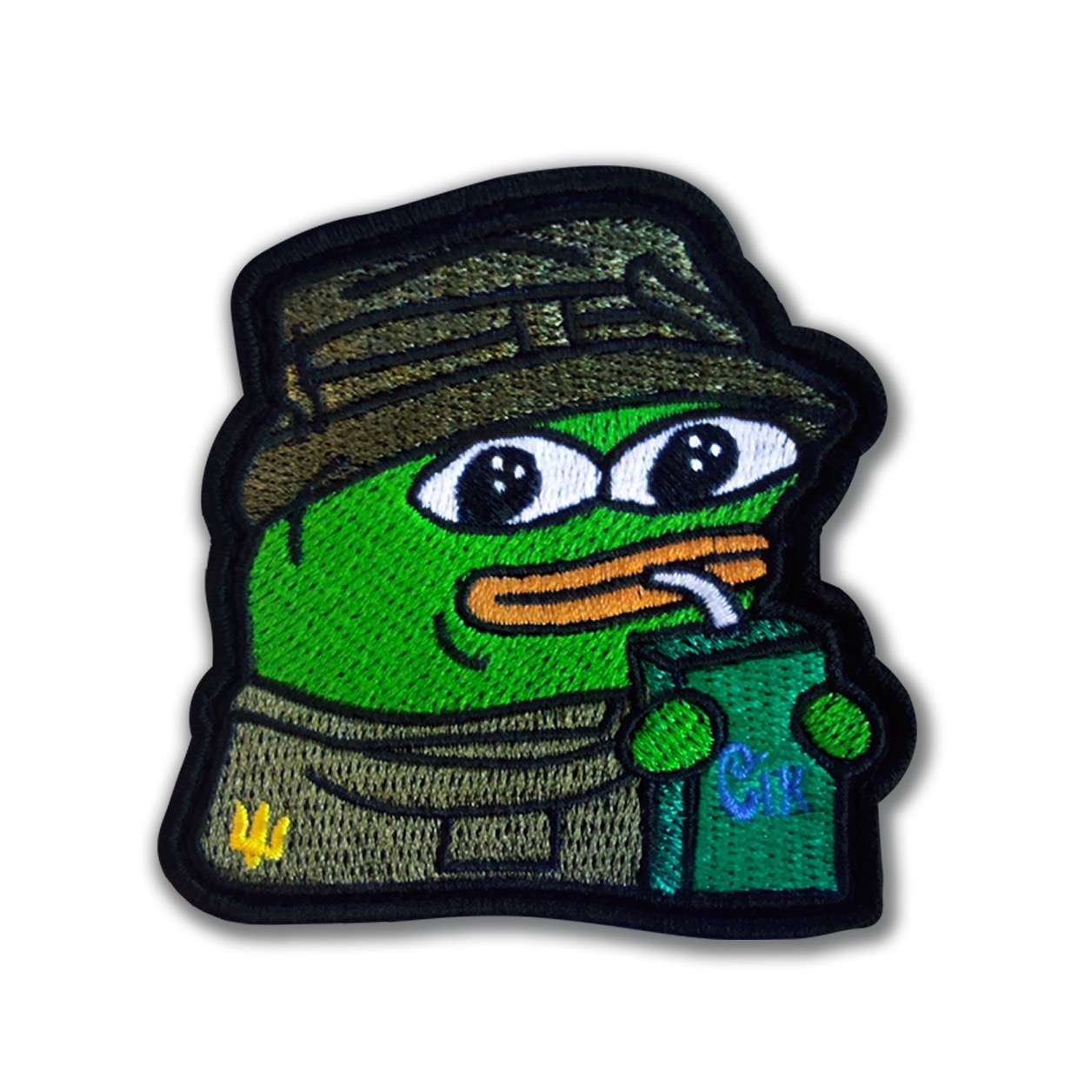 Pepe with juice (olive) - patch