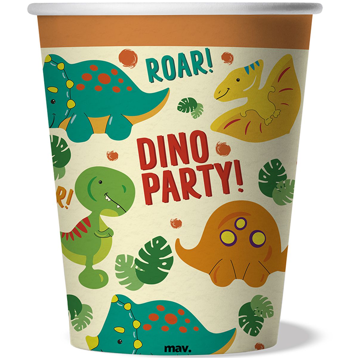 Стаканчики Діно 8шт