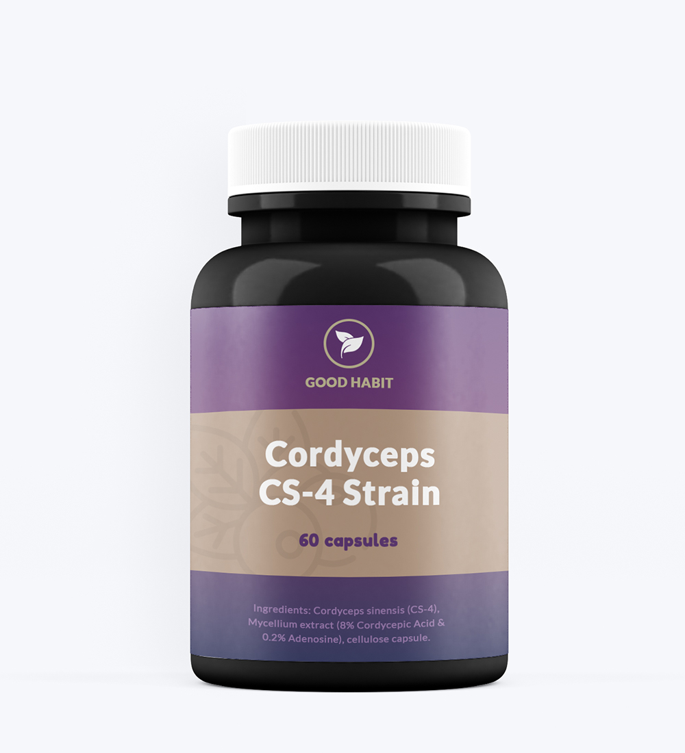 Cordyceps CS-4 Strain, 60 capsules