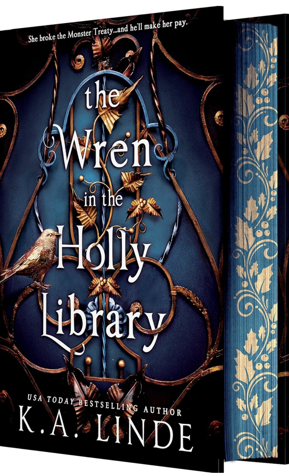 The Wren in the Holly Library (Deluxe Limited Edition) K. A. Linde