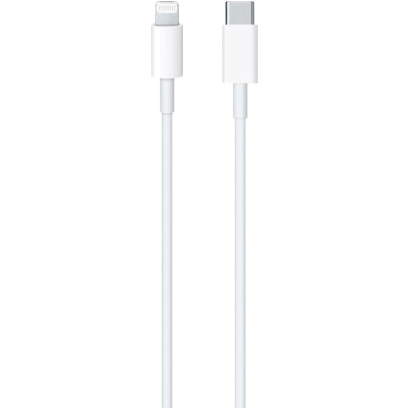 Кабель USB 99% Original Type-C to Lightning 2m (чіп MFI Foxconn) (MKQ42/MQGH2) (w/o pack) White