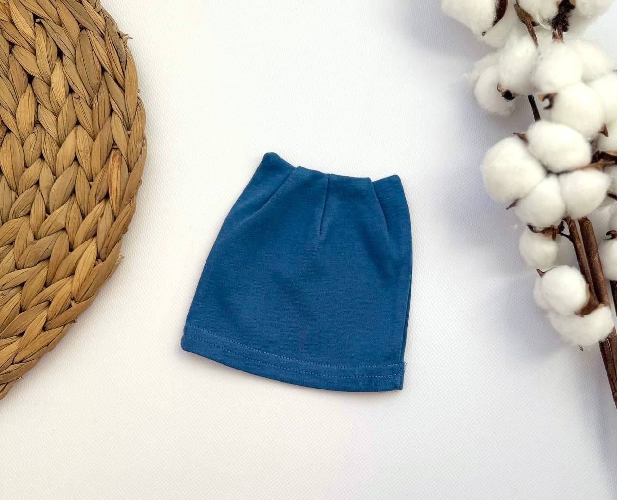 Шапочка для новонародженого інтерлок 56, 62 — дитяча шапочка для немовляти у пологовий