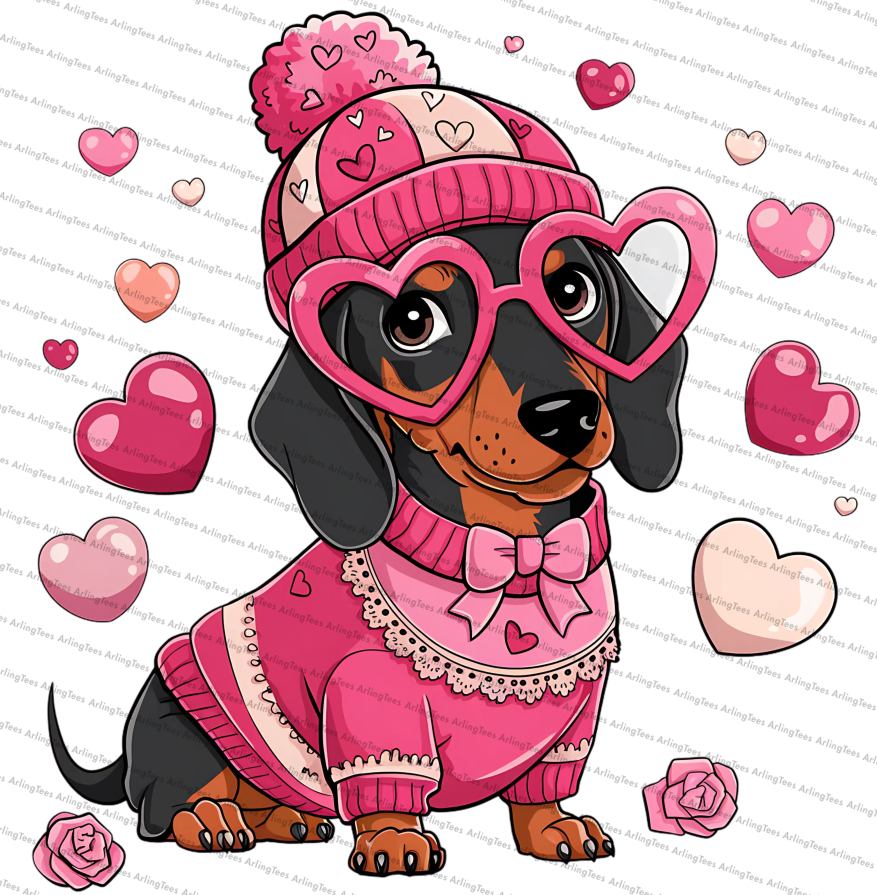 Valentine Dachshund