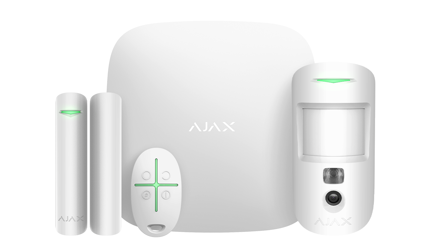 Комплект Ajax StarterKit Cam HDR охоронної сигналізації