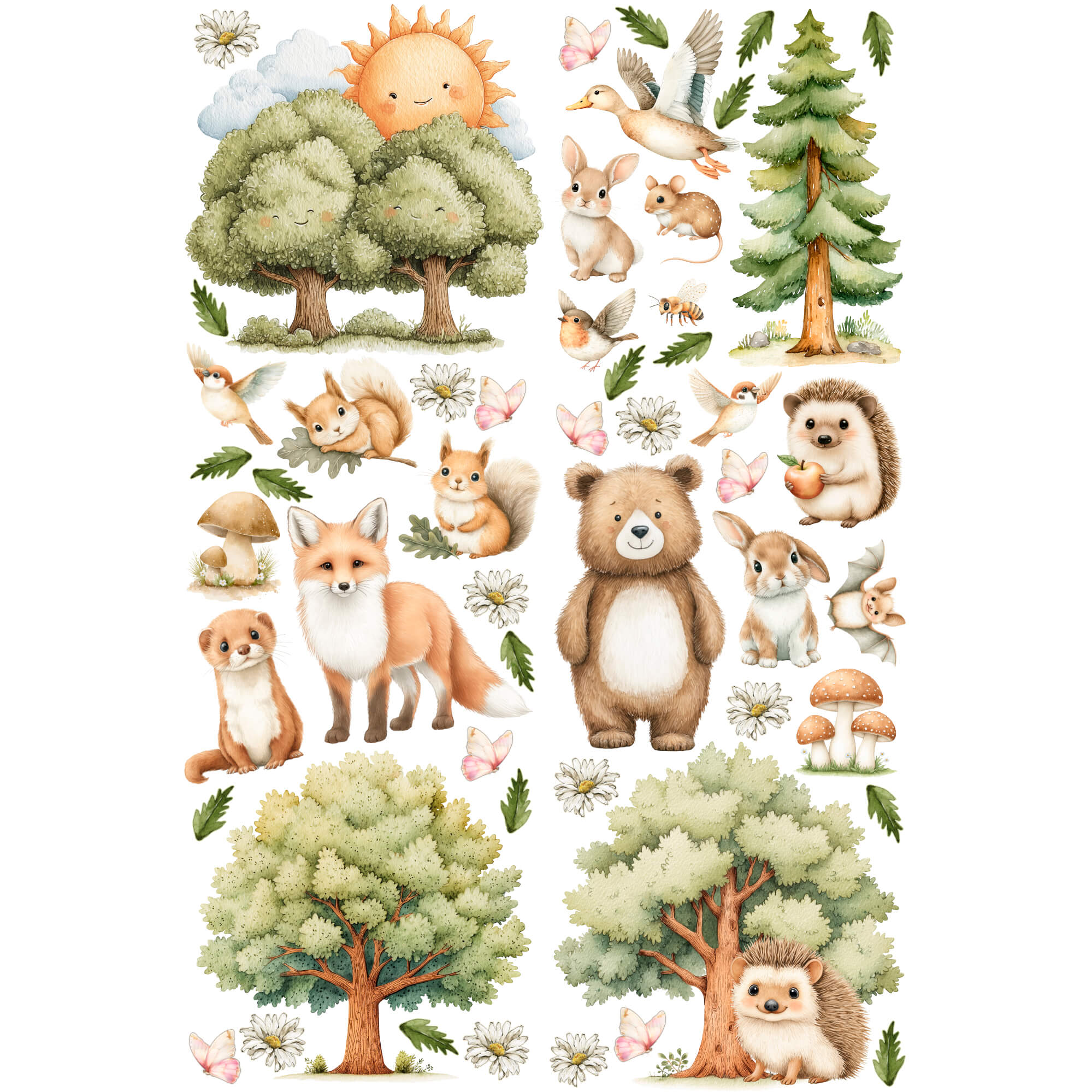 Наліпки "Ліс 57.8"