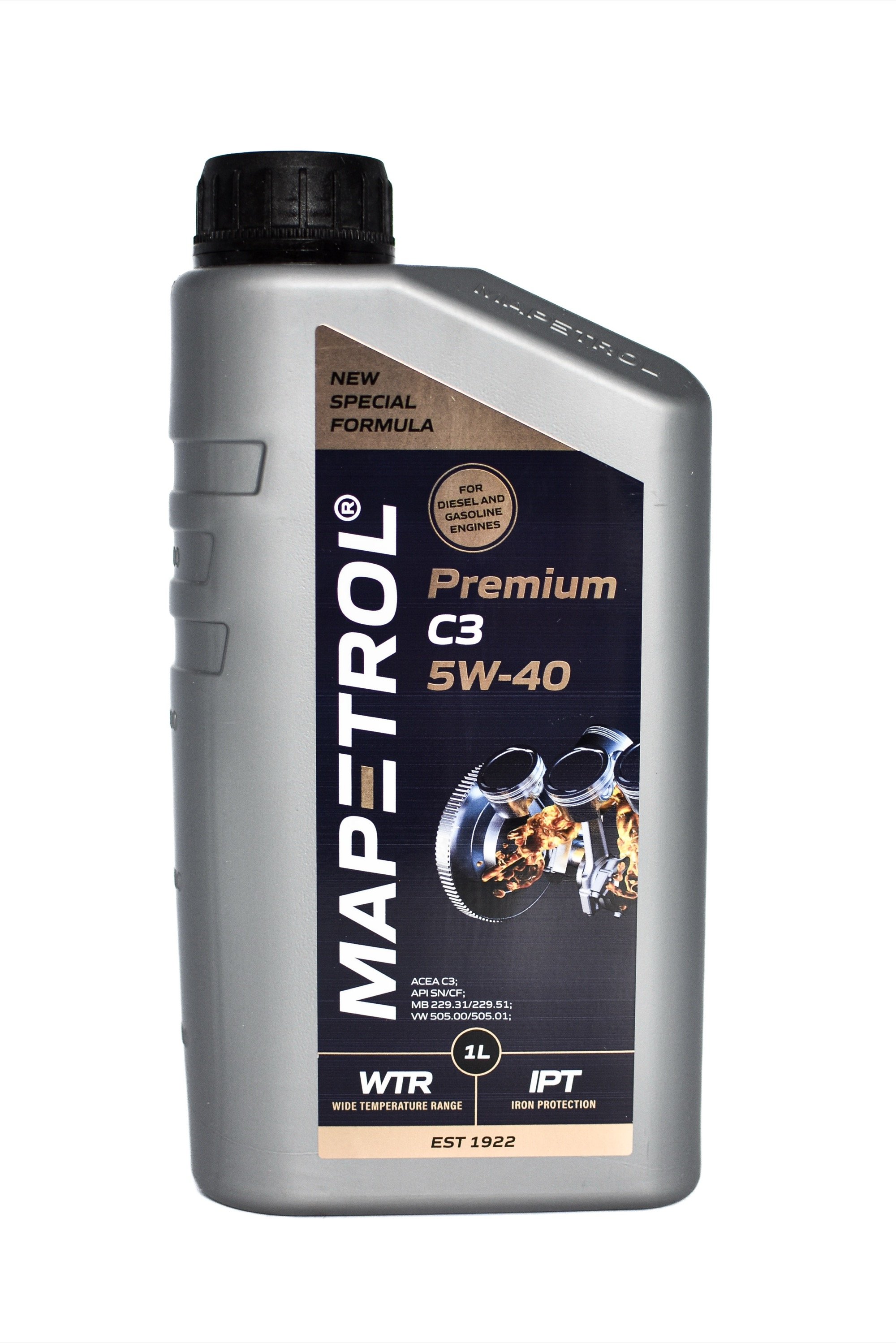 Олива моторна MAPETROL PREMIUM C3 5W-40 1L