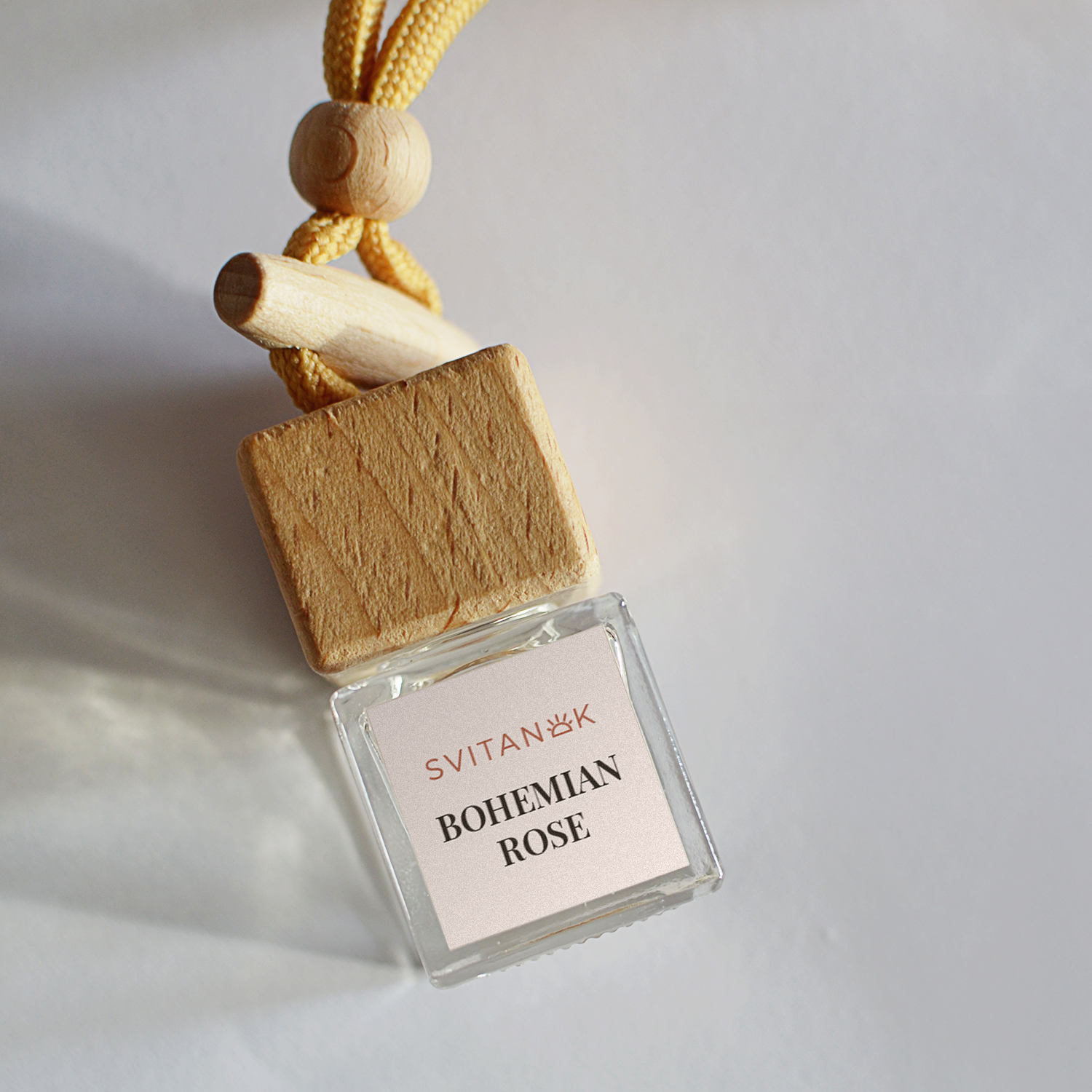 Богемська троянда, автопарфуми на дзеркало 6 мл