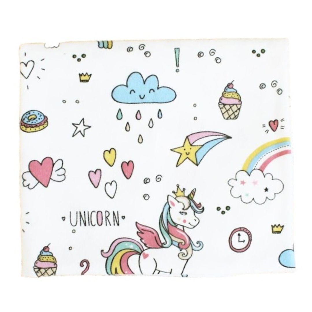 Пелюшка фланелева з малюнком для малюків