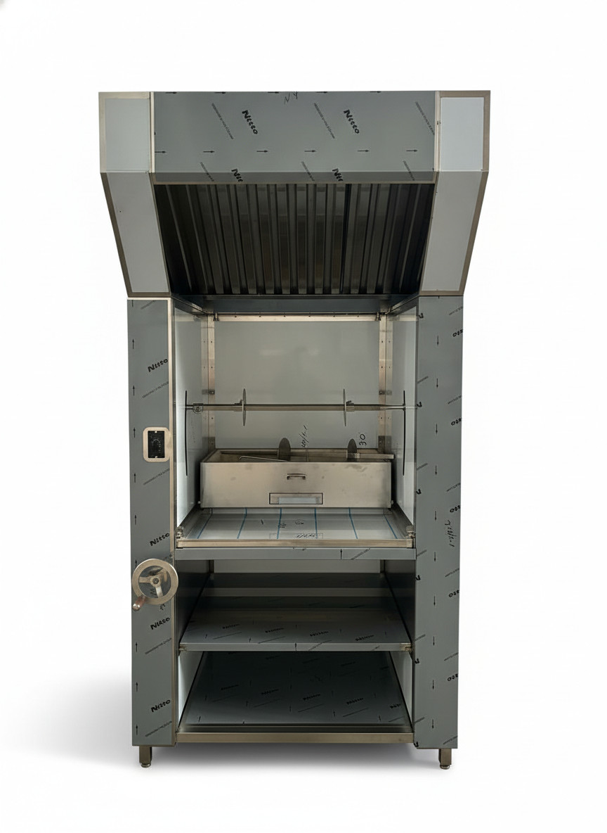 Мангальний комплекс (гриль для шаурми) 1200х900х2400 мм