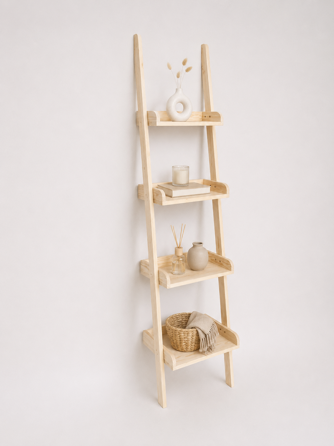 Етажерка на 4 полички з бортиками Provence